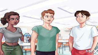 SummertimeSaga - Headmistress Punishes Her Students E2 # 10