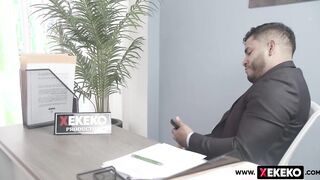 Interview with big boobed white hispanic