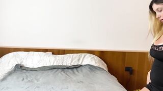 I banged! my MILF step milf while dad is away