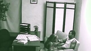 African Lovers Secretly Banged Rush at the Office