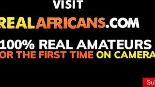 Real Ebony African Lovers Got Fucking Turned On On A Friday