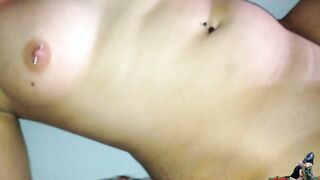 Nice jerking off - he injects a fat load of cum on me