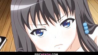 Cum drenched waifu girls with ahegao face