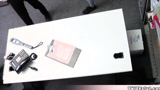 Slim dark haired gypsy shoplifter sluts