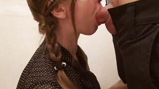 Awesome Hands Free Head with Tongue from my Secretary while