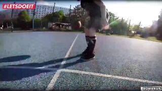 Good German Webcam women Squirts into the Bums-Bus (Jolee Love)