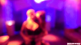 Melina May! User gang bang with Cat Coxx - greedy for sperm!