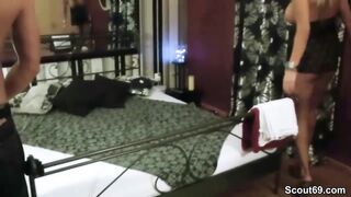 German Big Dick Boy Nailed Bae Whore cougar and Cum