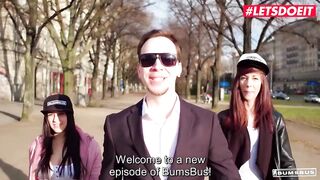 LETSDOEIT - Astonishing German Big Titted Wild Vicky Bums Bus Drilled