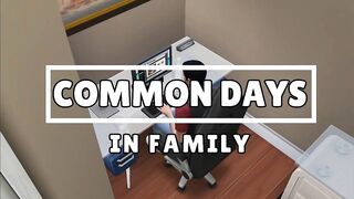 Sims four - Common days inside family | If it's