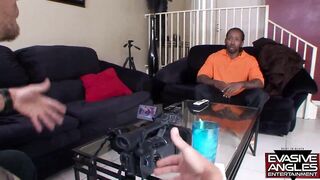 EVASIVE ANGLES Dark Haired Hot Miss Raquel has Maurice, who