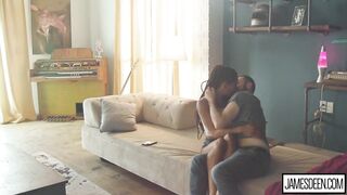 KIRA NOIR JIZZES LIKE FILTHY DURING PASSIONATE PRIVATE ANAL NAILED