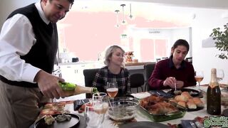 Slutty stepsis Ava Sinclaire and vulgar step guy David Lee