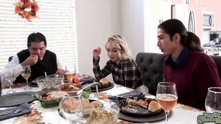 Slutty stepsis Ava Sinclaire and vulgar step guy David Lee