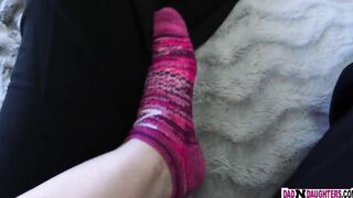 Gracie May Green Taking A Long Load Off Stepdad