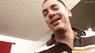 Bootylicious 18 year old Lindsay Kay blows cock until he ejaculates