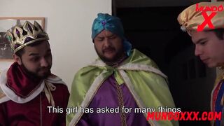 The wise guys are going to visit that chick who