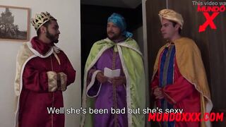 The wise guys are going to visit that chick who