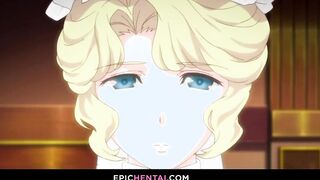 Blonde maid takes care of your needs - Animated waifu