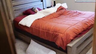 Cougar thinks her son is her hubby and fucks his