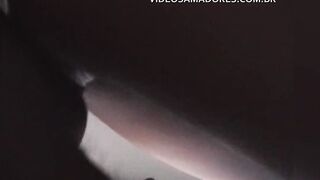 Maid lets insistent boss pounded her from behind real quick