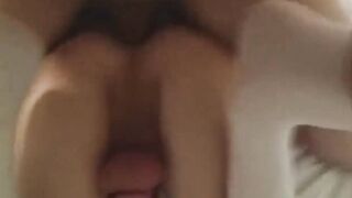 Chastity crossdresser jizzed