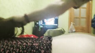 Roughly plowed his gf inside the vagina against the force