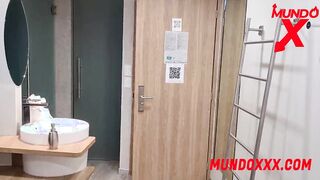 A stranger enters her room and fucks this Argentinian rough