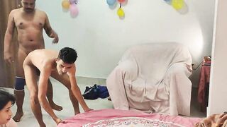 first 2 boys and 1 women sex before marriage compitytion