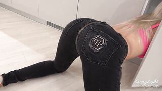 College Eighteen Stuck and her roommate Nailed her like a