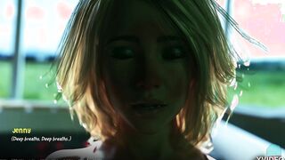 A.O.A. Academy #85 • Thicc blonde finger fuck her cunt