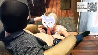 The sexy Performs a Lap Dance and a Spicy Oral Sex.