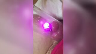 Huge Pink Puff Cunt Pump Vibe Explosive Squirt Lover Gina