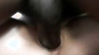Blonde Wifey Getting Drilled By African Penis