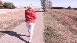 Long butts inside white pants.