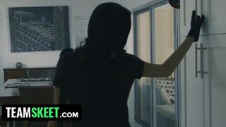 Masked Intruder Attacks And Dominates Goddess Hispanic
