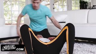 Family Grind - Stepson Spread His Stepmoms Cunt