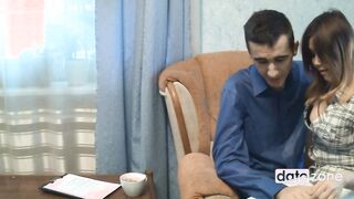 Young lovers into their amateur porn clip debut