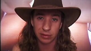 Young cowboy gets his asshole licked by turned on blonde mom