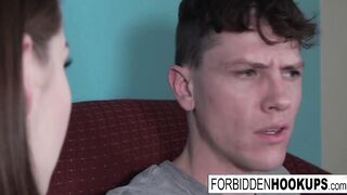 Big Titted hot gets screwed by her step-brother