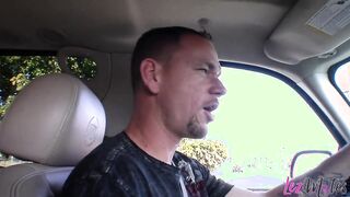Tight bald snatch satisfied with a huge fat dick