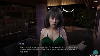 COLLEGE TIED #74 • Divine Anna and her perky melons