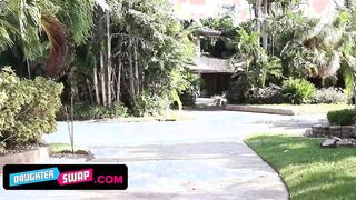 Daughter Swap - Delicious Young Beauties Seduce Their Stepdads