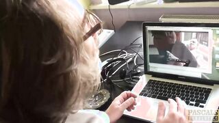 PASCALSSUBSLUTS - Ginger Slave Isabel Dean Receives Warm Jizz