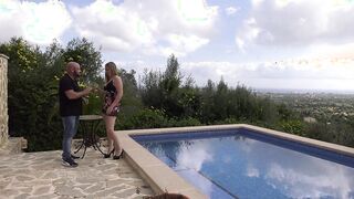 Taboo! Mit dem Onkel sex am Pool gehabt!