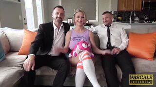 PASCALSSUBSLUTS - Big Titted milf Dee Williams Wrecked Roughly