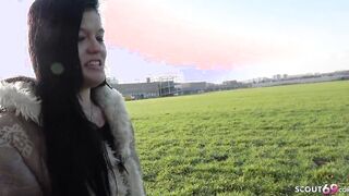 GERMAN SCOUT - BERLIN GOTHIC WOMEN DOREEN PICKUP AND HARD BANGED!
