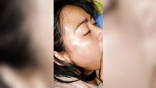eastern Fiance Finger Fuck Her Bushy Cunt and Bj with Cummed