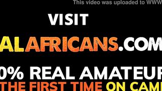 Amateur African Women Dances Her Way Onto Big Ebony Dick