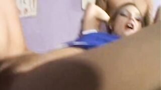 Masseuse sticks tongue inside babe blonde’s asshole